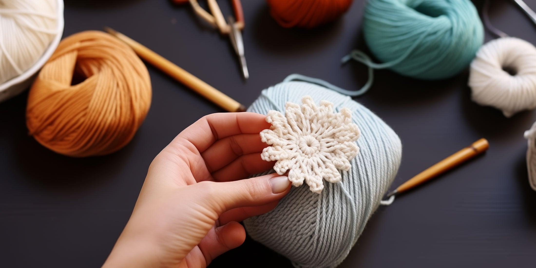 BulingBuling crochet yarn, glow in the dark yarn