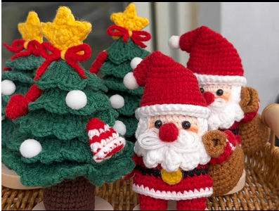 Free Santa Beginner Crochet Pattern   (free crochet pattern)