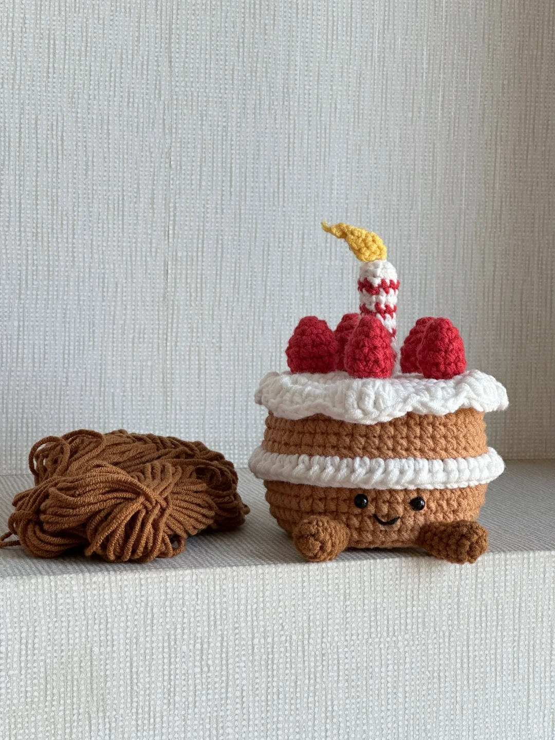 Birthday Mini Cake Box Crochet Kit