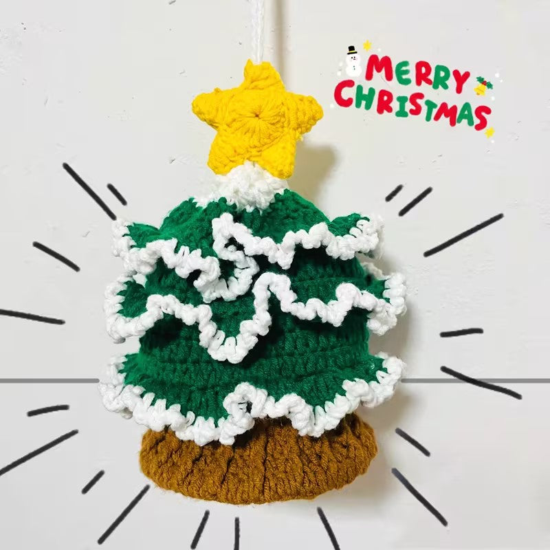 Christmas Tree Cake Bag Crochet Pattern (free crochet pattern)