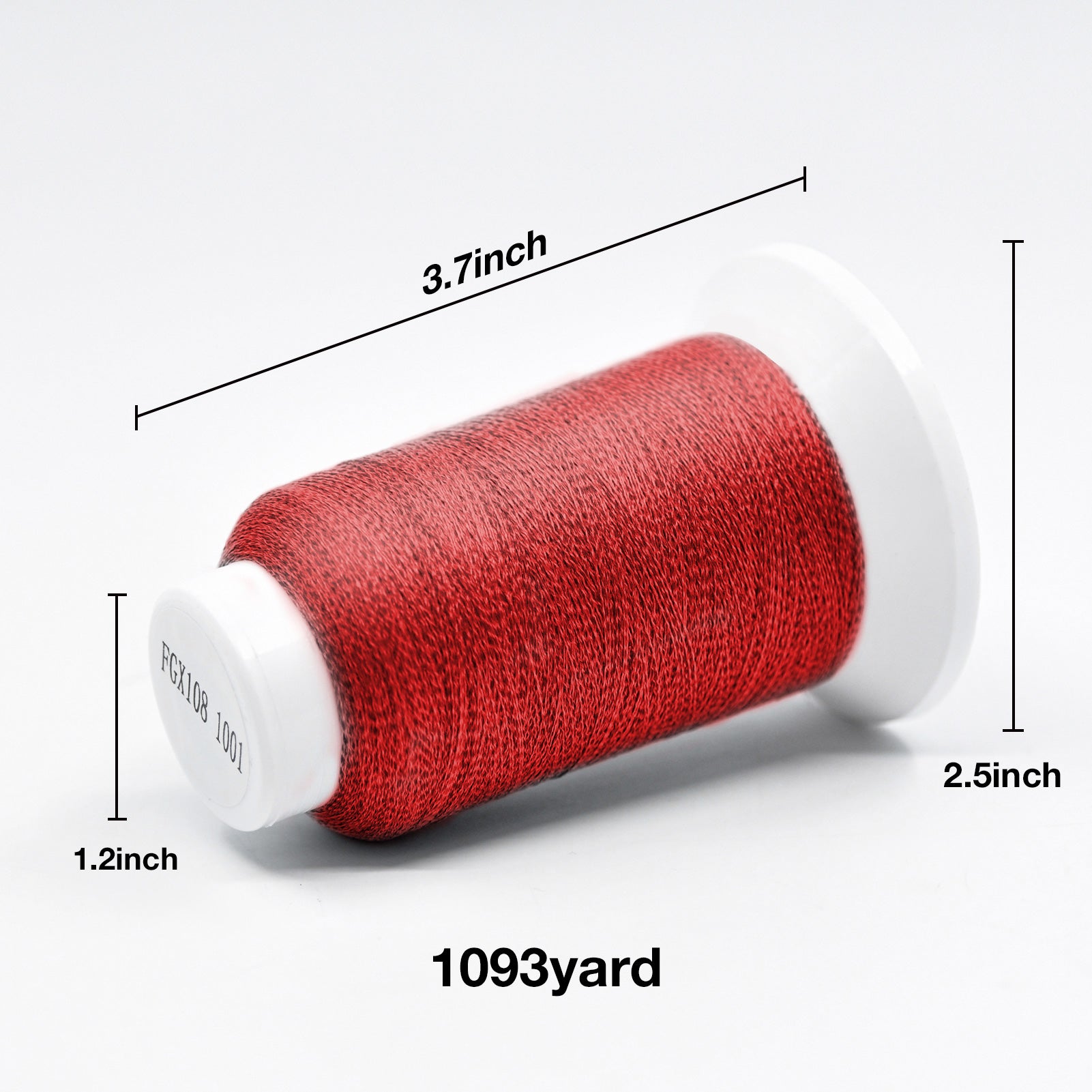 Reflective Embroidery Thread - Premium Quality for Enhanced Visibility and Style（1000M）