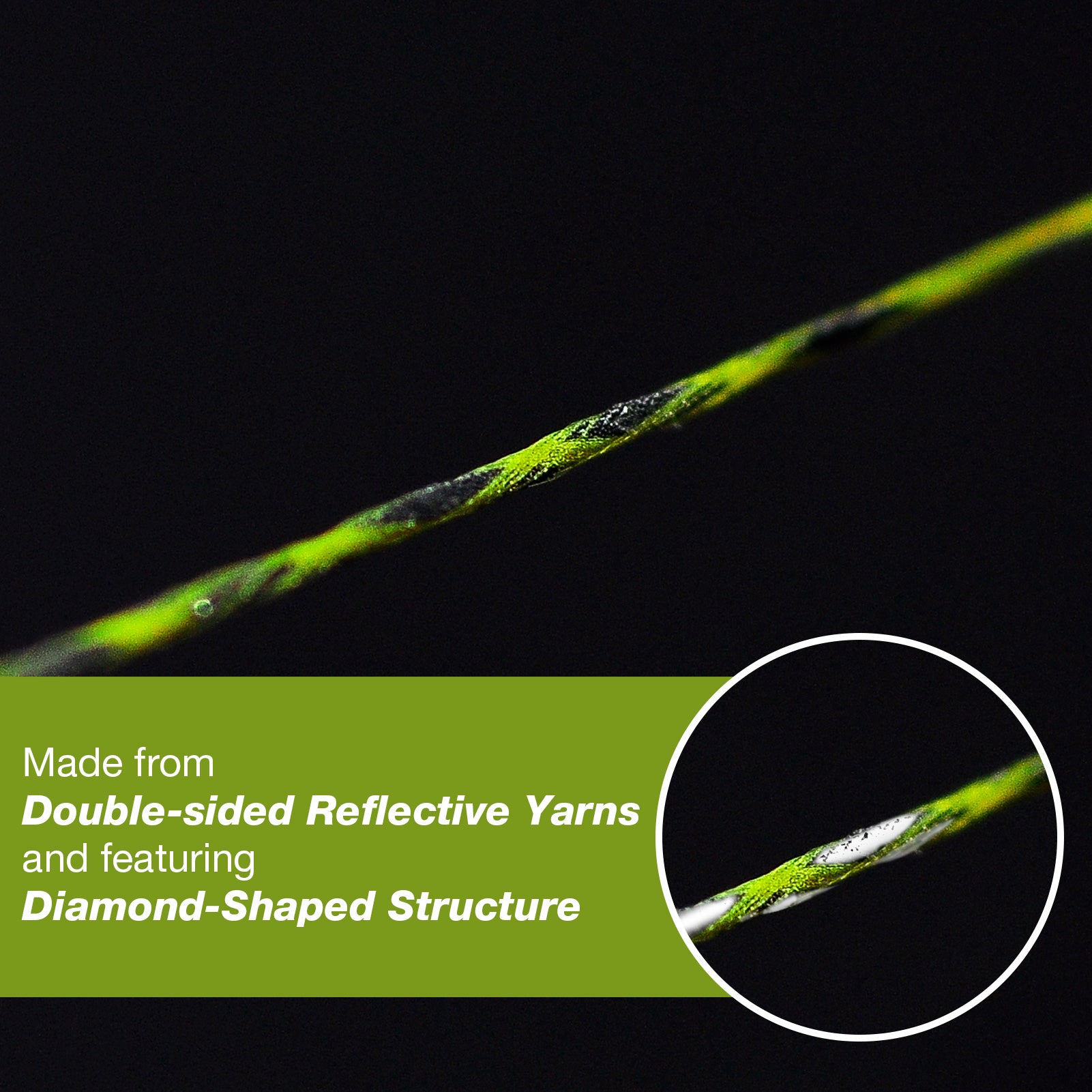 Reflective Embroidery Thread - Premium Quality for Enhanced Visibility and Style（1000M）