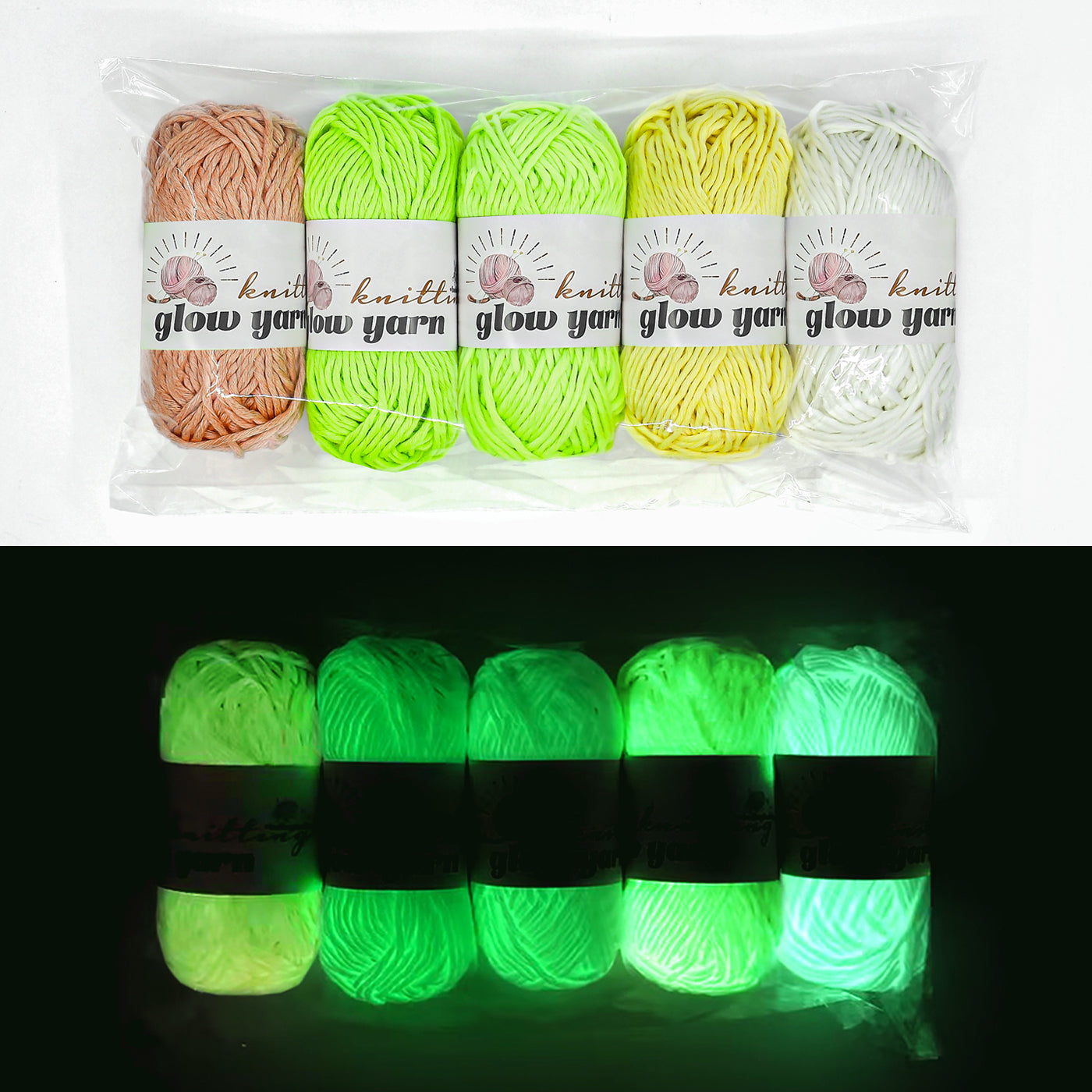 Reflective Embroidery Thread Set - 12 Colors Package 1000M