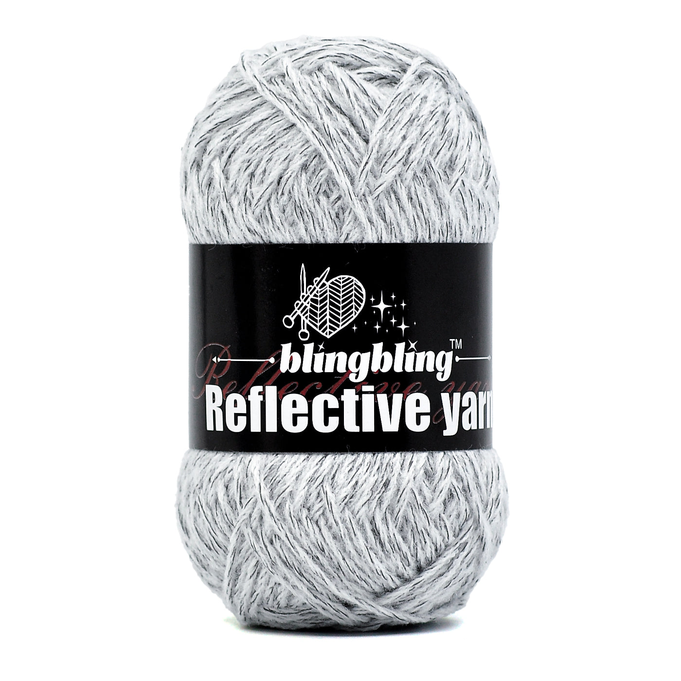 Reflective Yarn - Bright & Safe for Crochet Projects(14 colors)