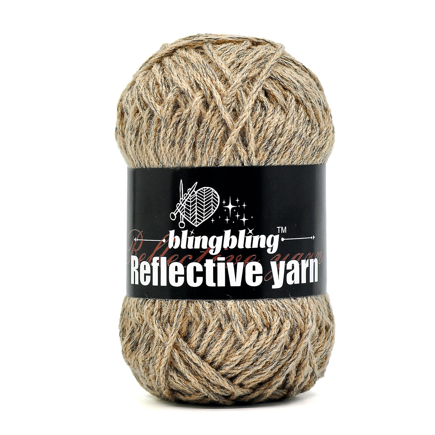 Reflective Yarn - Bright & Safe for Crochet Projects(14 colors)