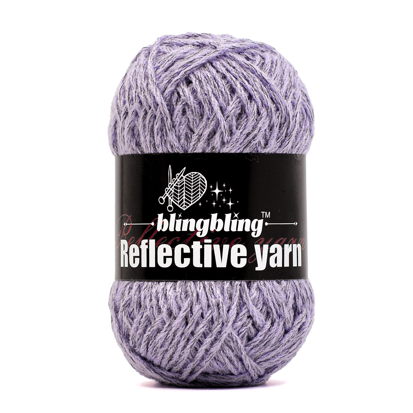 Reflective Yarn - Bright & Safe for Crochet Projects(14 colors)