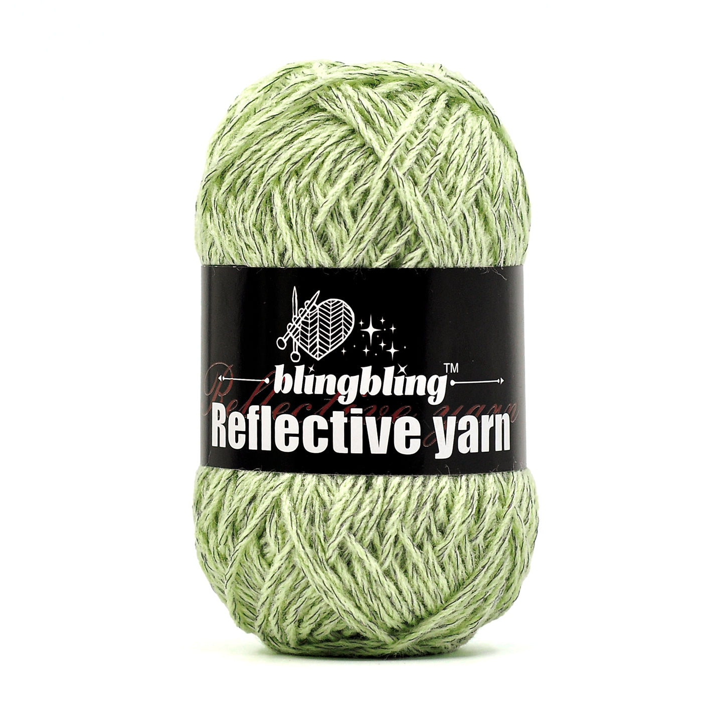 Reflective Yarn - Bright & Safe for Crochet Projects(14 colors)