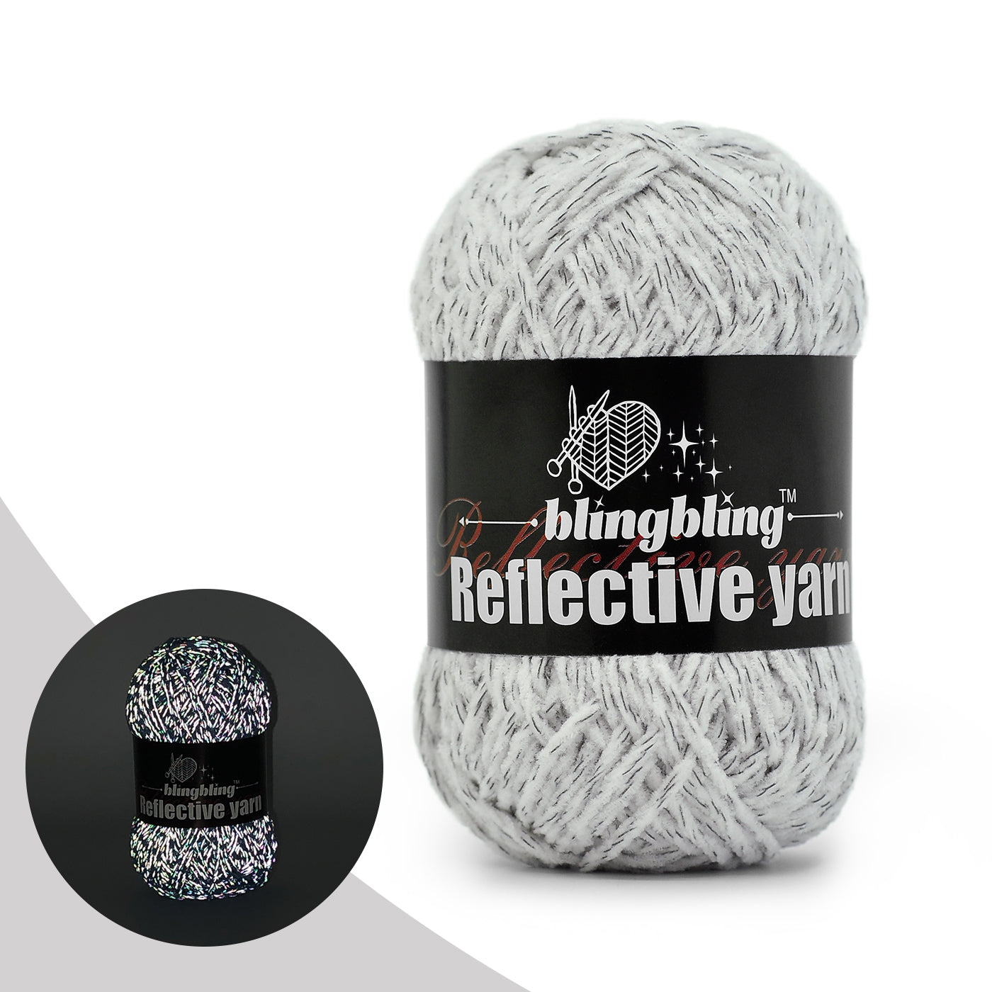 Premium Reflective Chenille Yarn(6 colors)