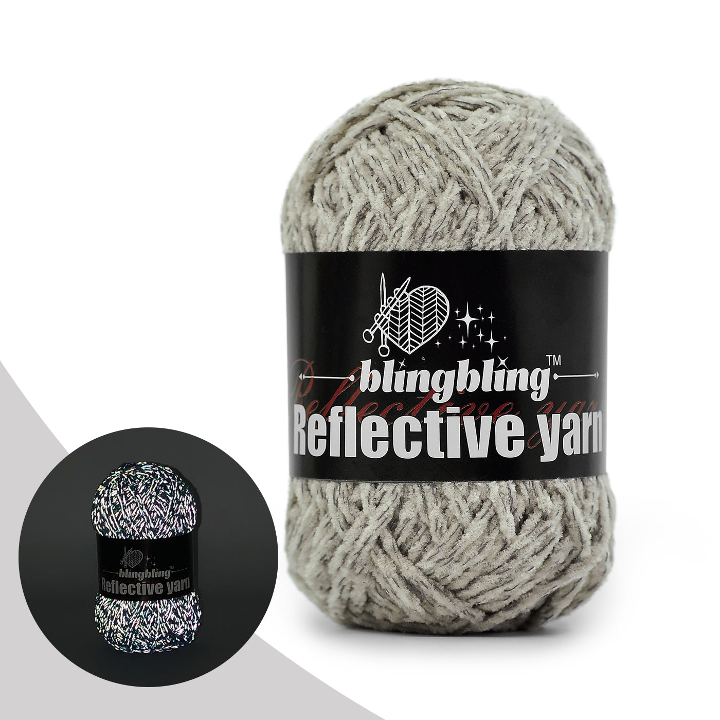 Premium Reflective Chenille Yarn(6 colors)