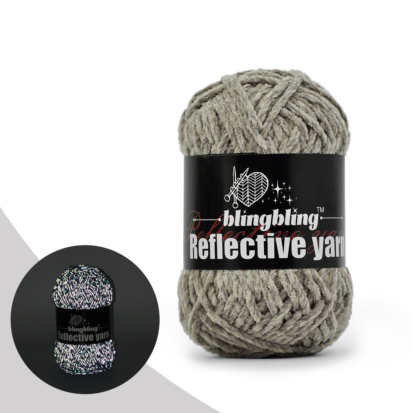 Premium Reflective Chenille Yarn(6 colors)