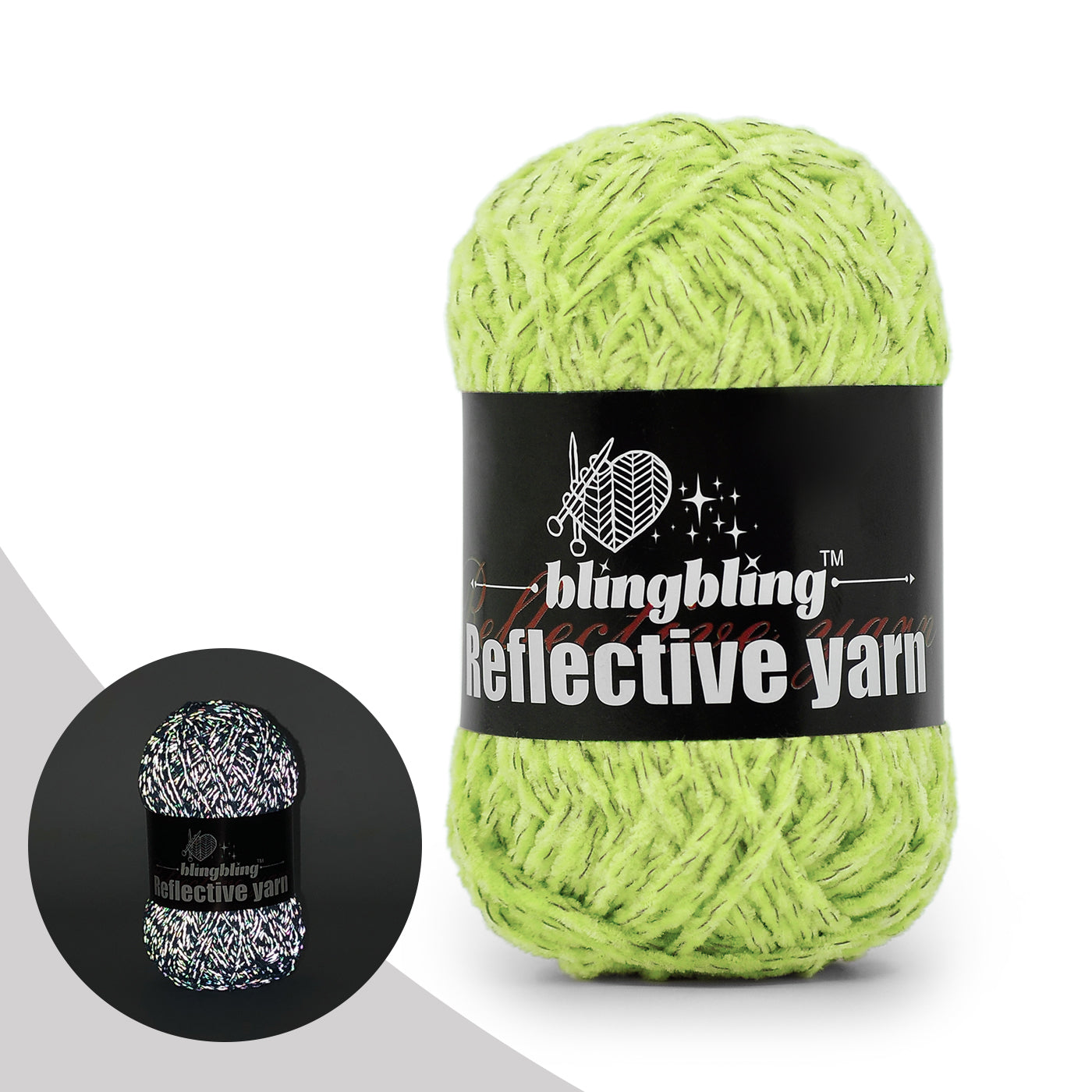 Premium Reflective Chenille Yarn(6 colors)