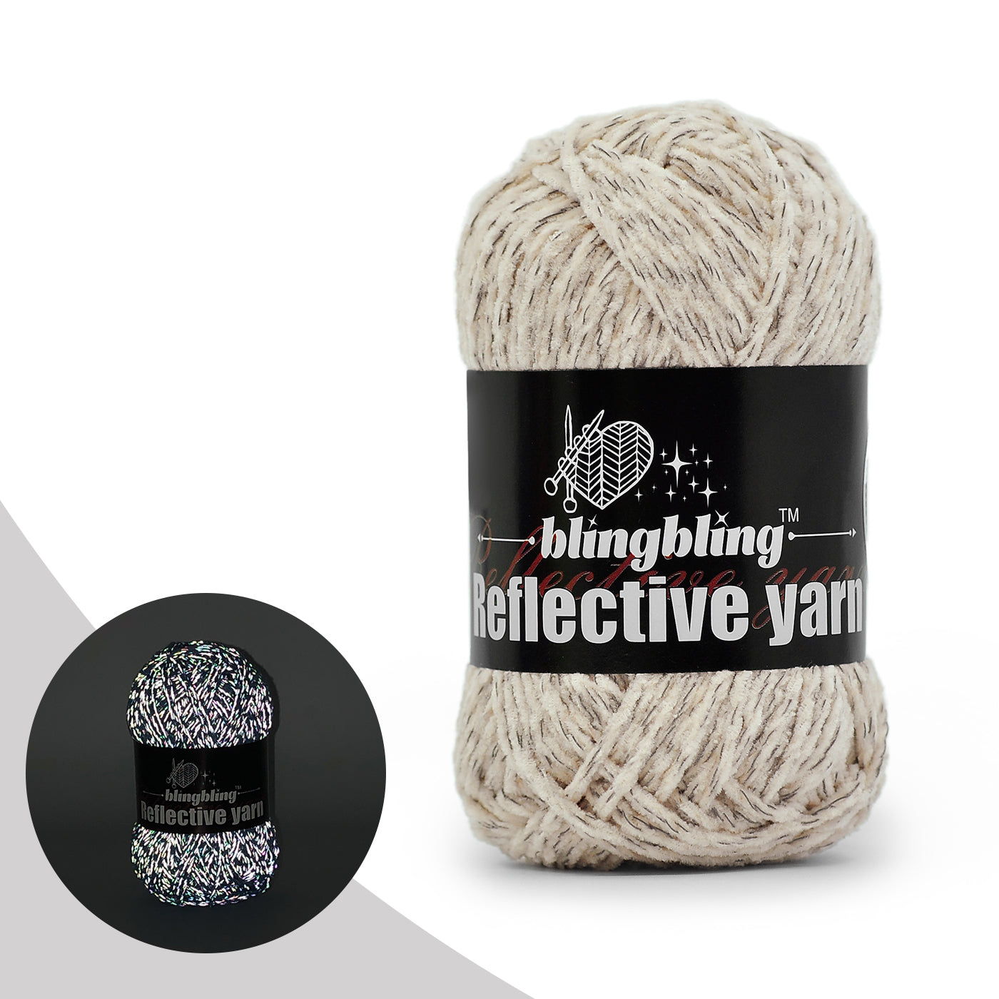 Premium Reflective Chenille Yarn(6 colors)