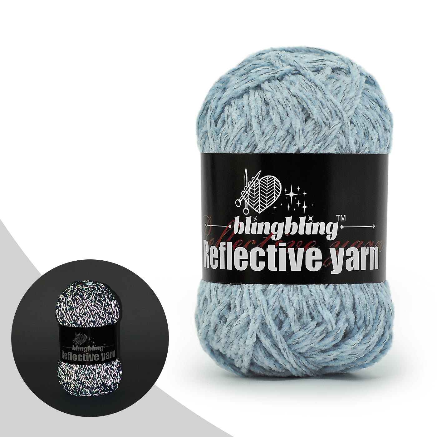 Premium Reflective Chenille Yarn(6 colors)