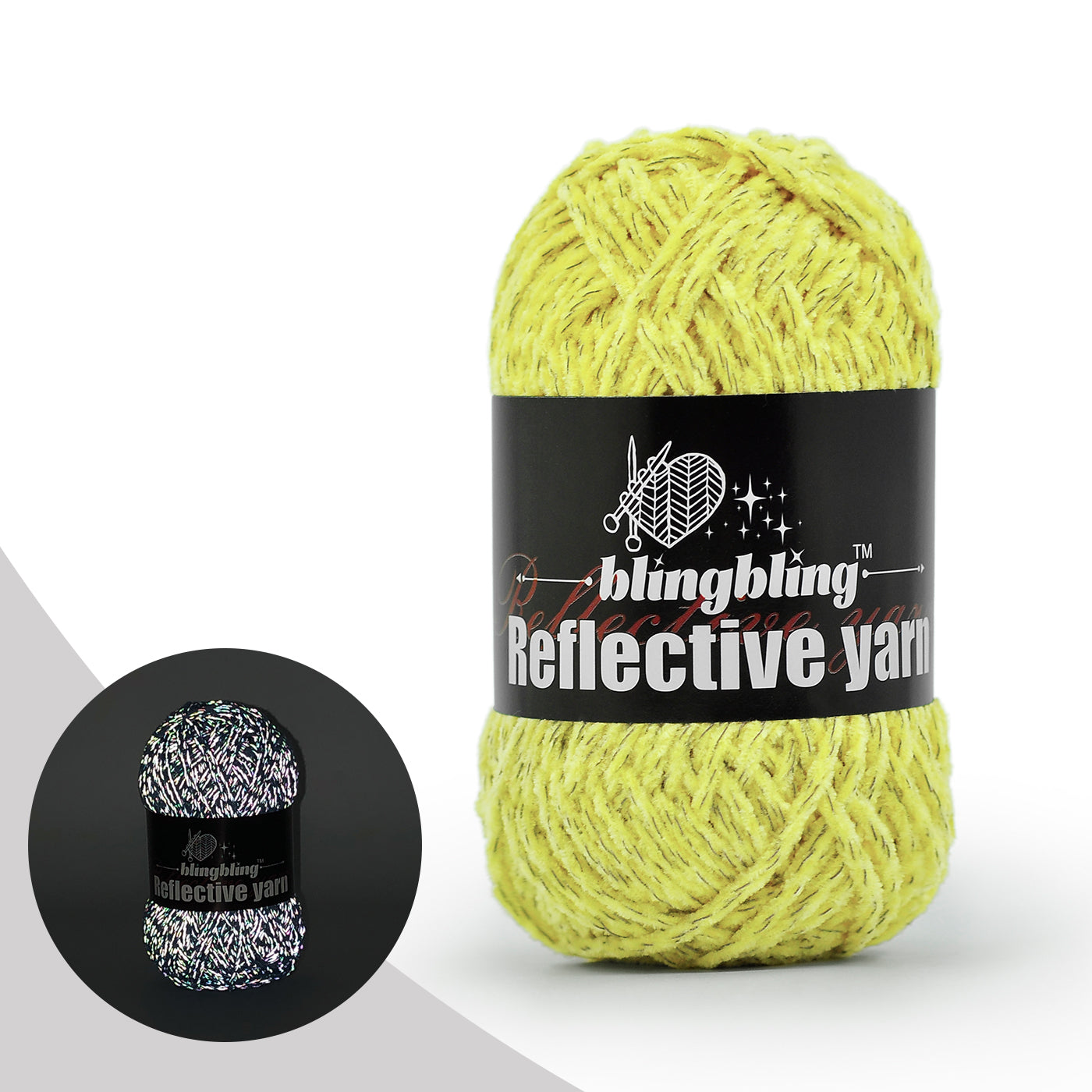 Premium Reflective Chenille Yarn(6 colors)