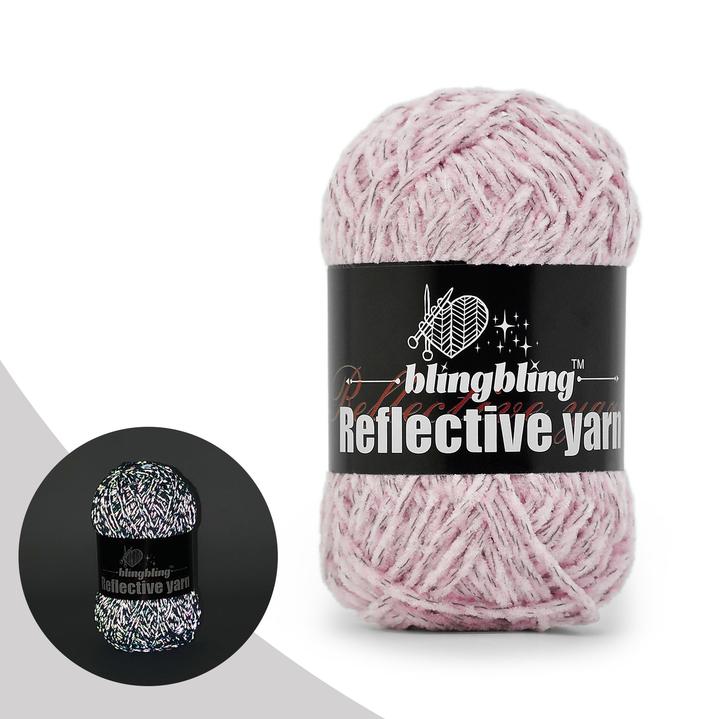 Premium Reflective Chenille Yarn(6 colors)