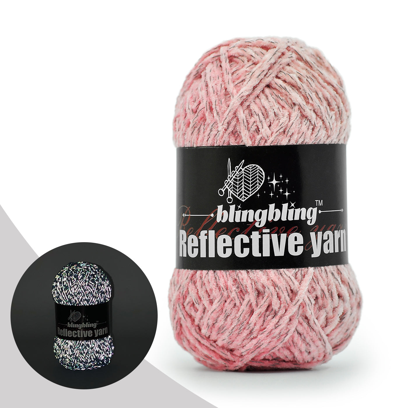 Premium Reflective Chenille Yarn(6 colors)