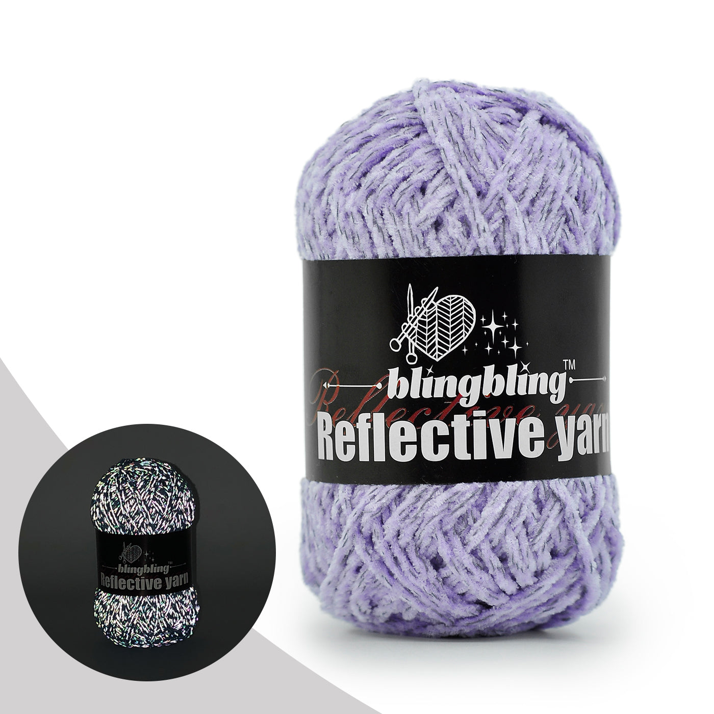 Premium Reflective Chenille Yarn(6 colors)