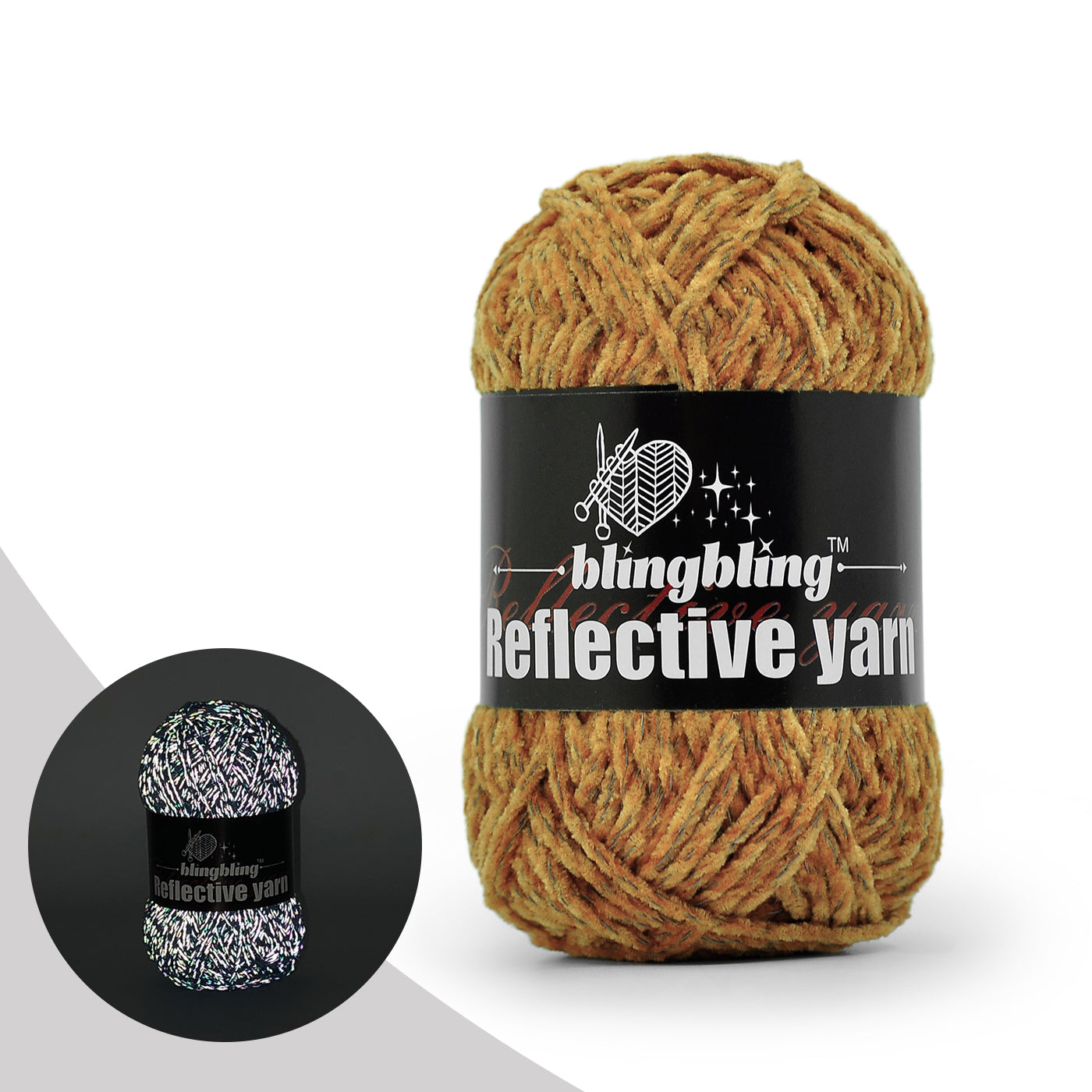 Premium Reflective Chenille Yarn(6 colors)