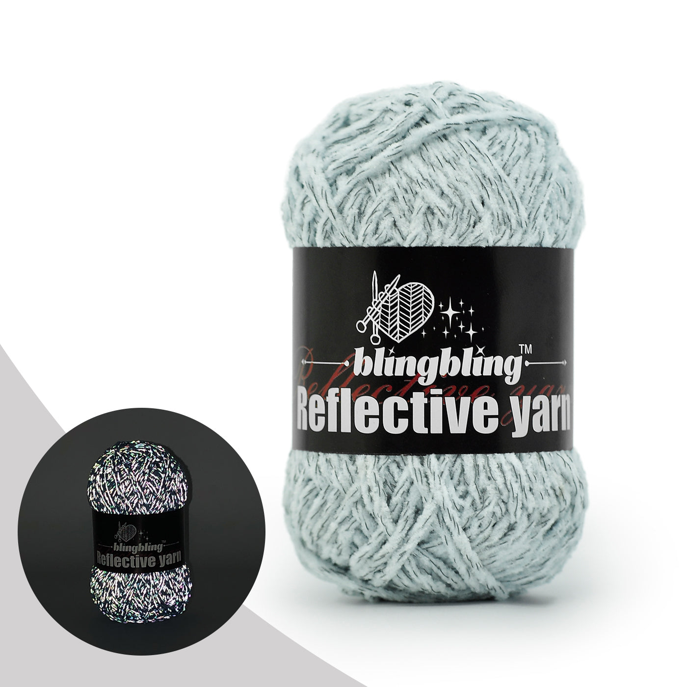 Premium Reflective Chenille Yarn(6 colors)