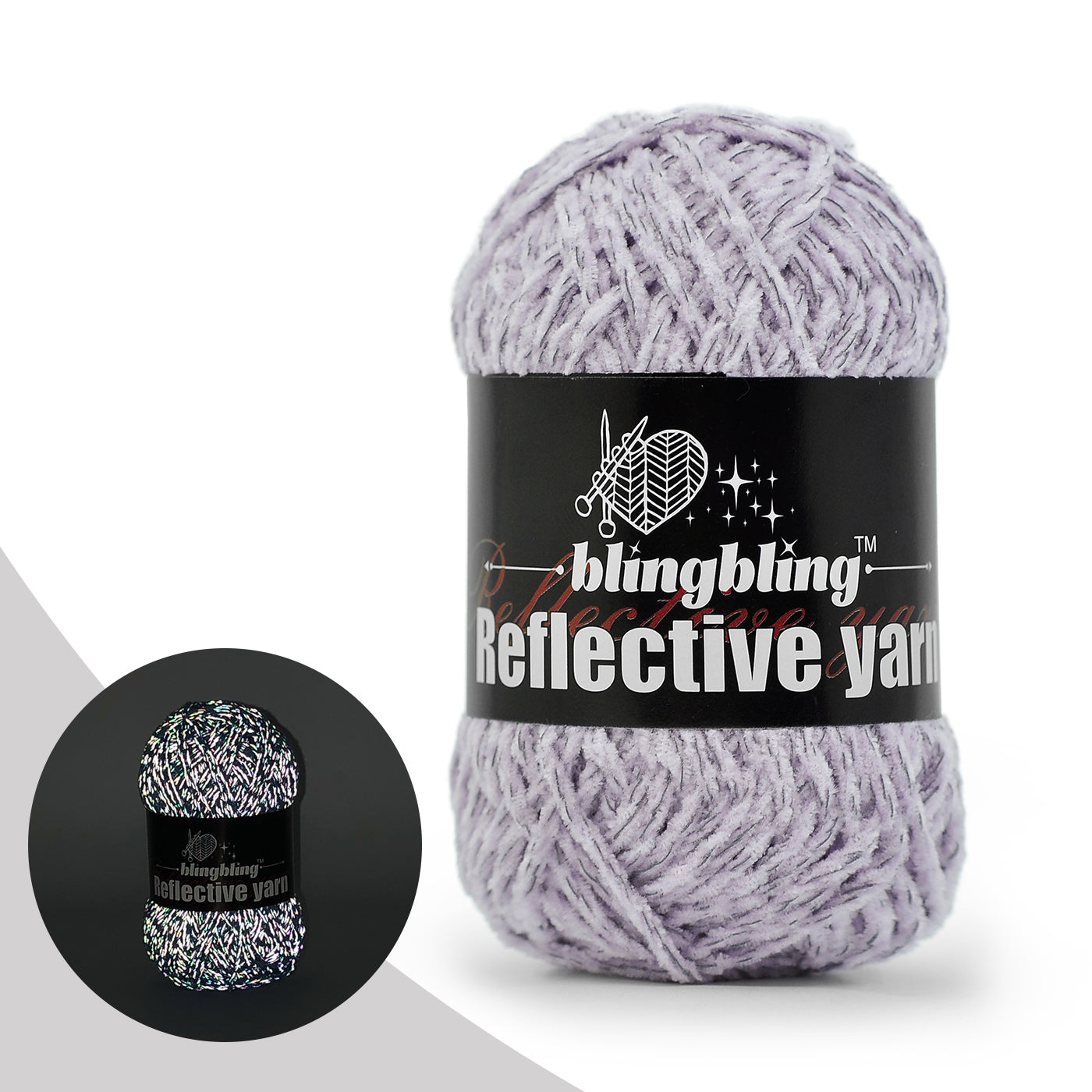 Premium Reflective Chenille Yarn(6 colors)