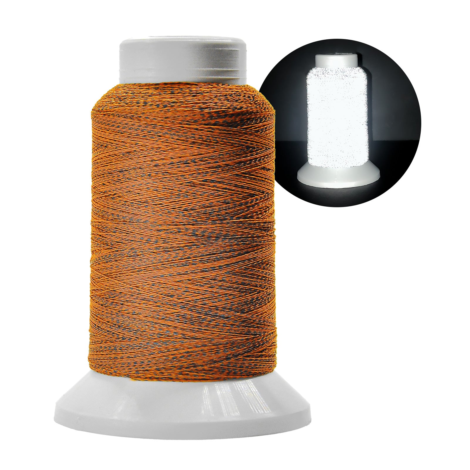 Reflective Embroidery Thread - Premium Quality for Enhanced Visibility and Style（1000M）