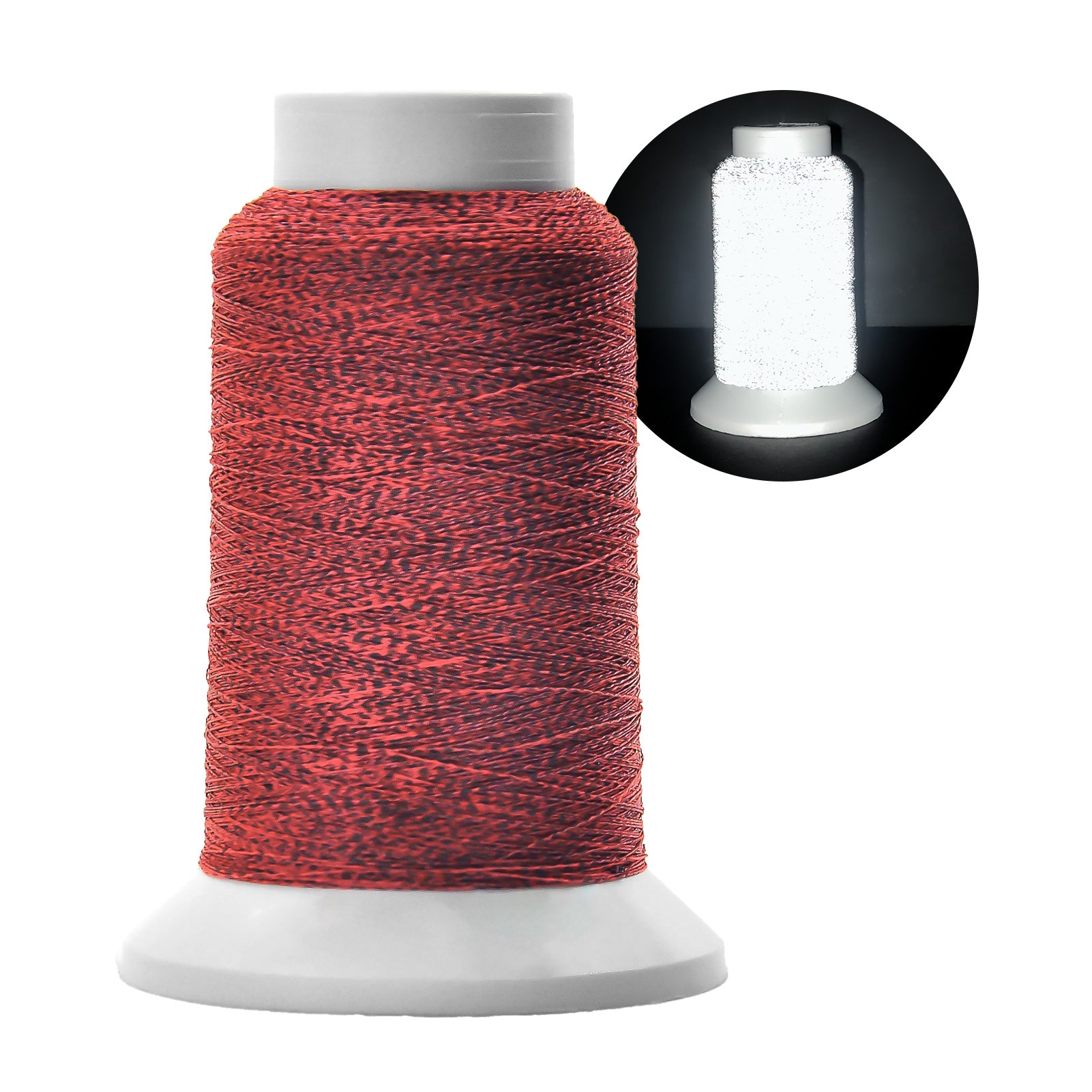 Reflective Embroidery Thread - Premium Quality for Enhanced Visibility and Style（1000M）