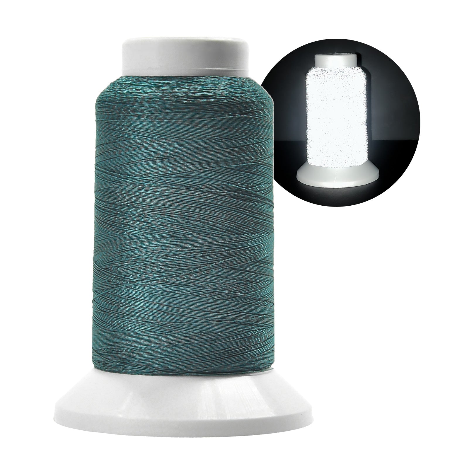 Reflective Embroidery Thread - Premium Quality for Enhanced Visibility and Style（1000M）