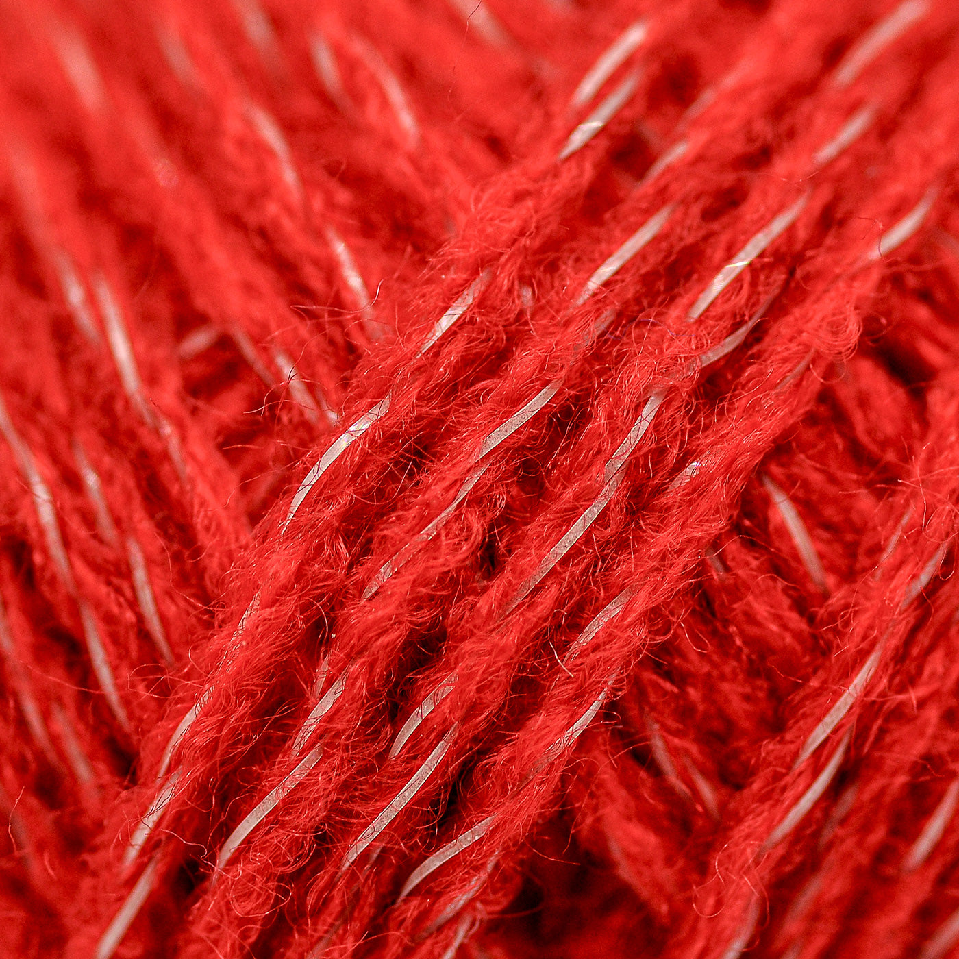 Glow-in-the-Dark Acrylic Red Yarn - Perfect for Christmas Crochet Projects