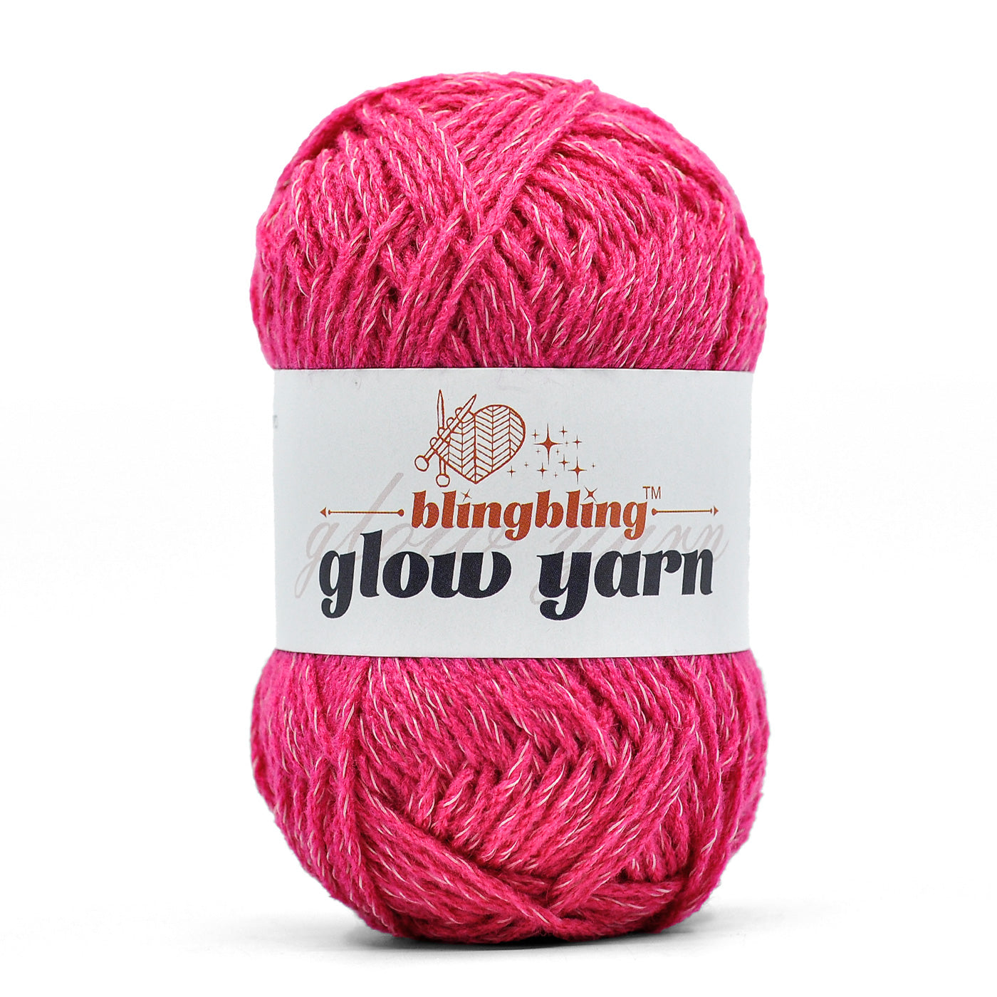 Glow-in-the-Dark Acrylic Yarn - Perfect for Crochet Projects(43 colors)