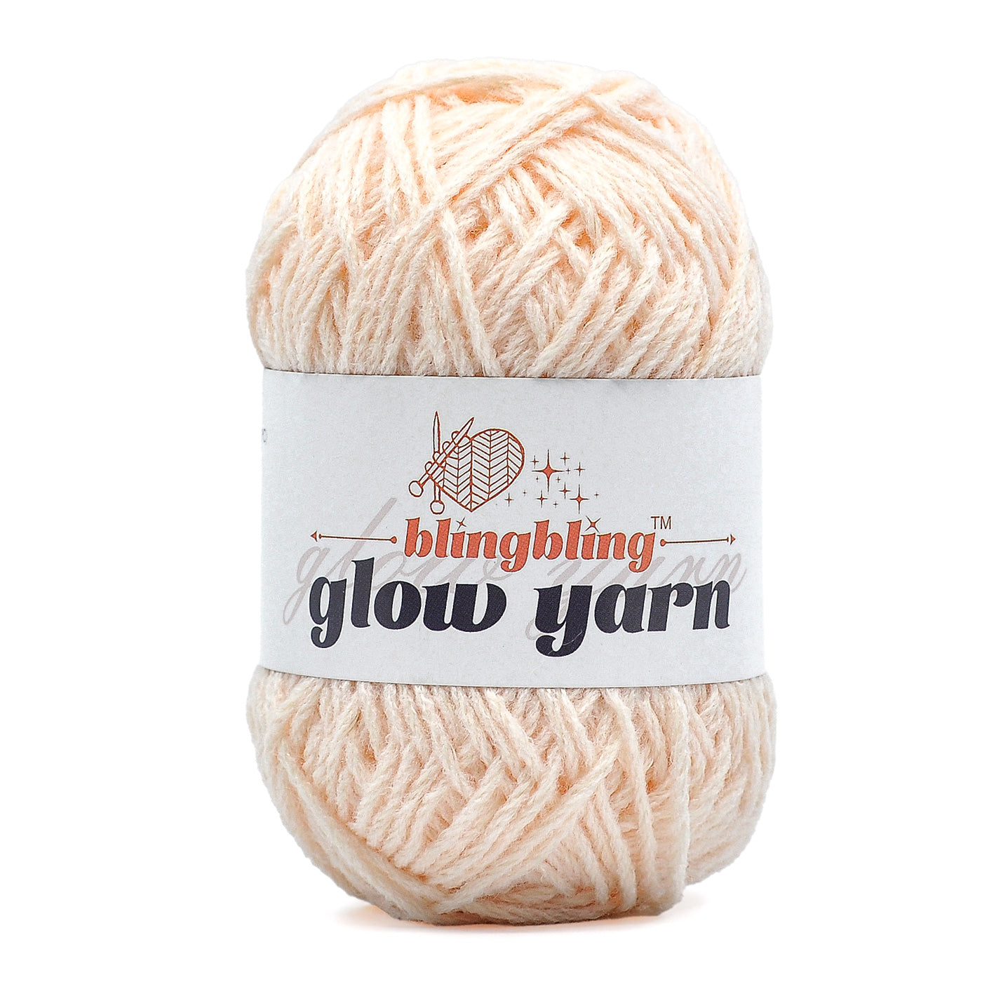 Glow-in-the-Dark Acrylic Yarn - Perfect for Crochet Projects(43 colors)