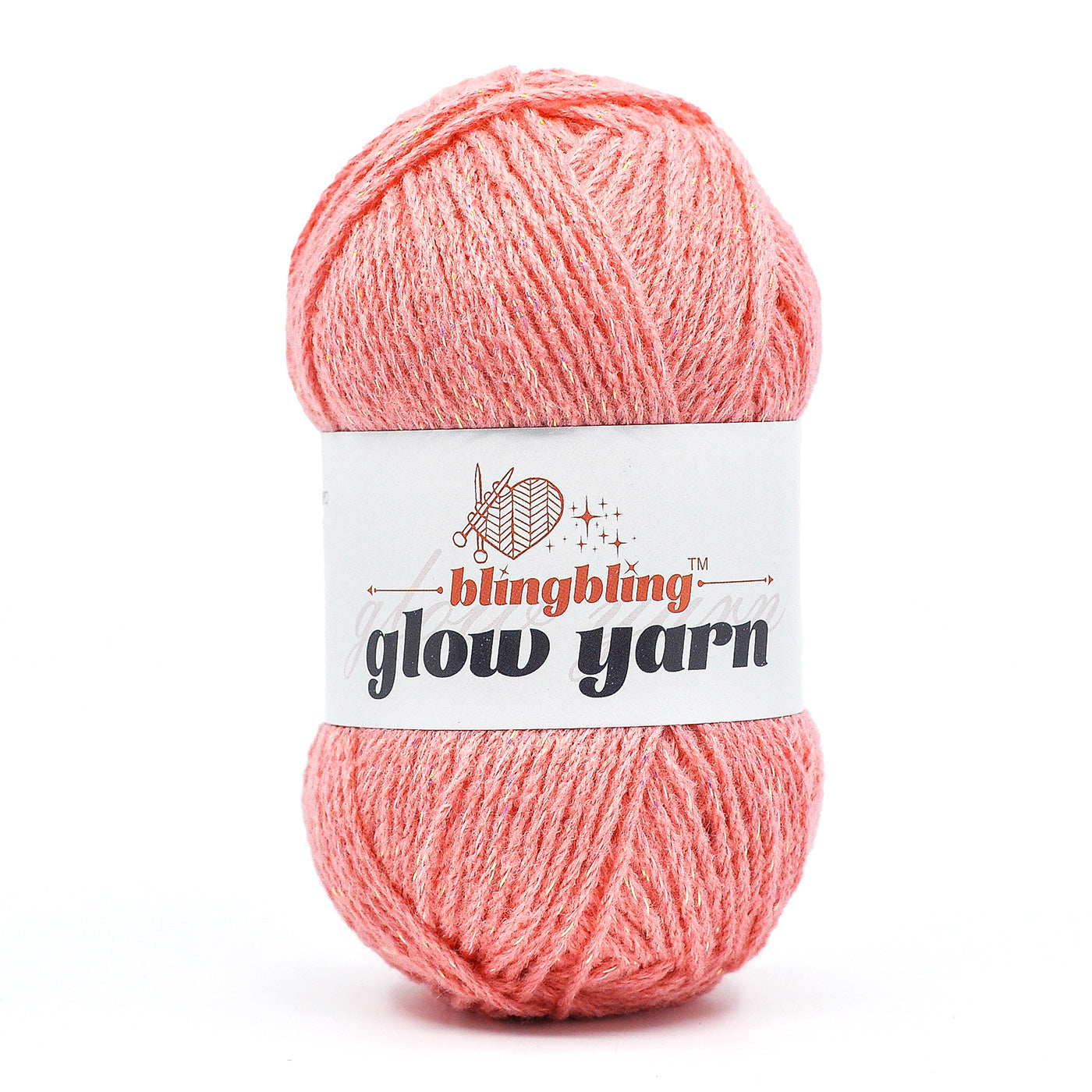 Glow-in-the-Dark Metallic Yarn - Premium Quality for Crochet & Knitting（40 Colors）