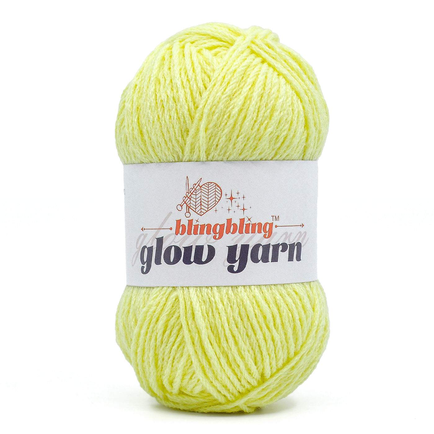 Glow-in-the-Dark Acrylic Yarn - Perfect for Crochet Projects(43 colors)