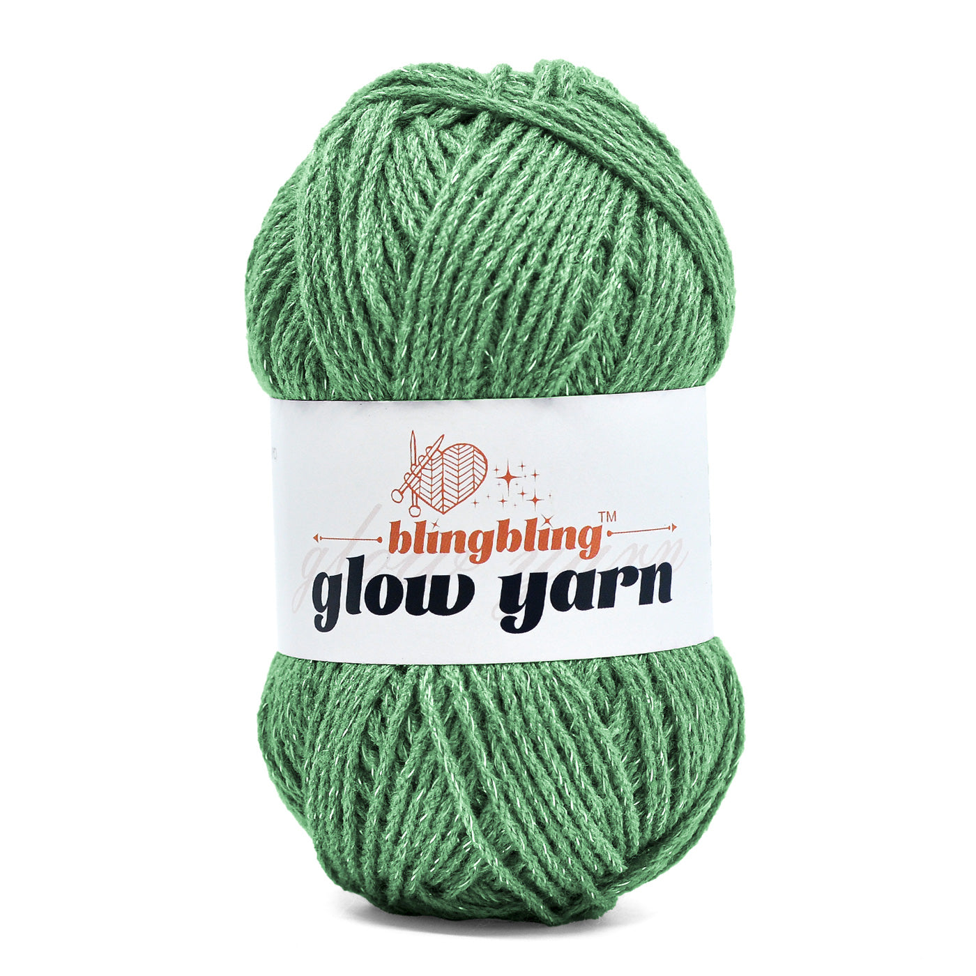 Glow-in-the-Dark Acrylic Yarn - Perfect for Crochet Projects(43 colors)