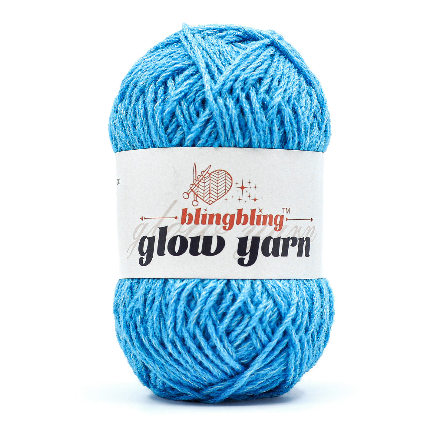 Glow-in-the-Dark Acrylic Yarn - Perfect for Crochet Projects(43 colors)