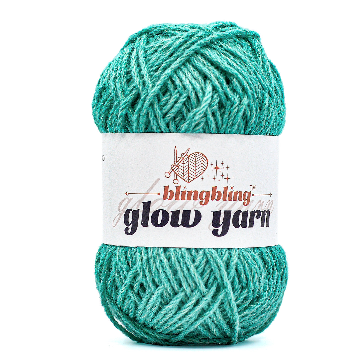 Glow-in-the-Dark Acrylic Yarn - Perfect for Crochet Projects(43 colors)