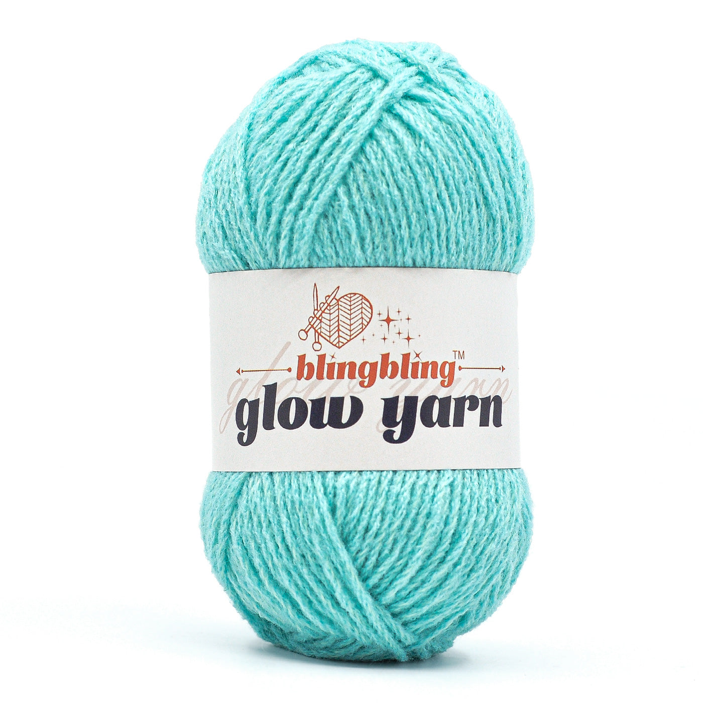 Glow-in-the-Dark Acrylic Yarn - Perfect for Crochet Projects(43 colors)