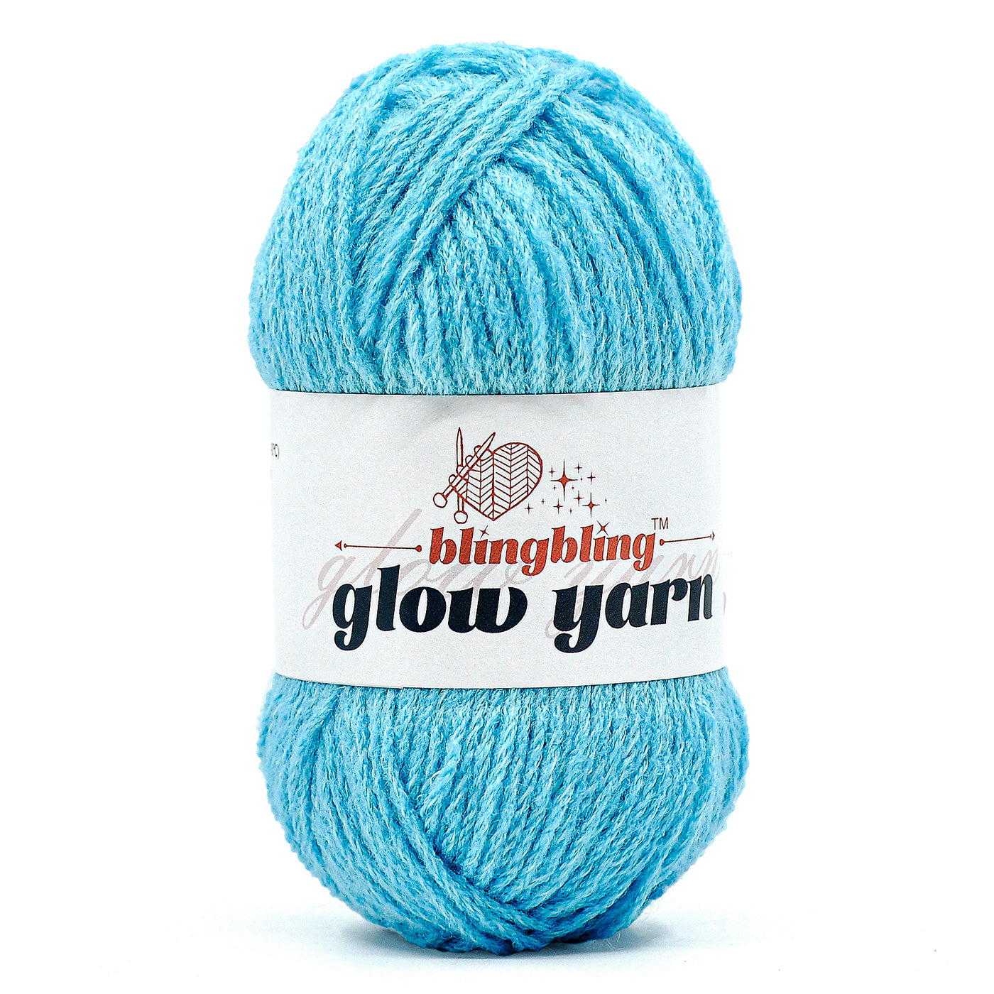 Glow-in-the-Dark Acrylic Yarn - Perfect for Crochet Projects(43 colors)