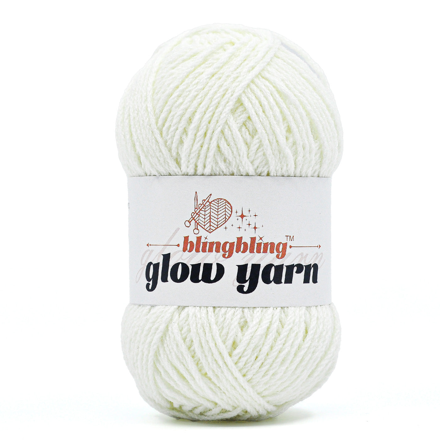 Glow-in-the-Dark Acrylic Yarn - Perfect for Crochet Projects(43 colors)