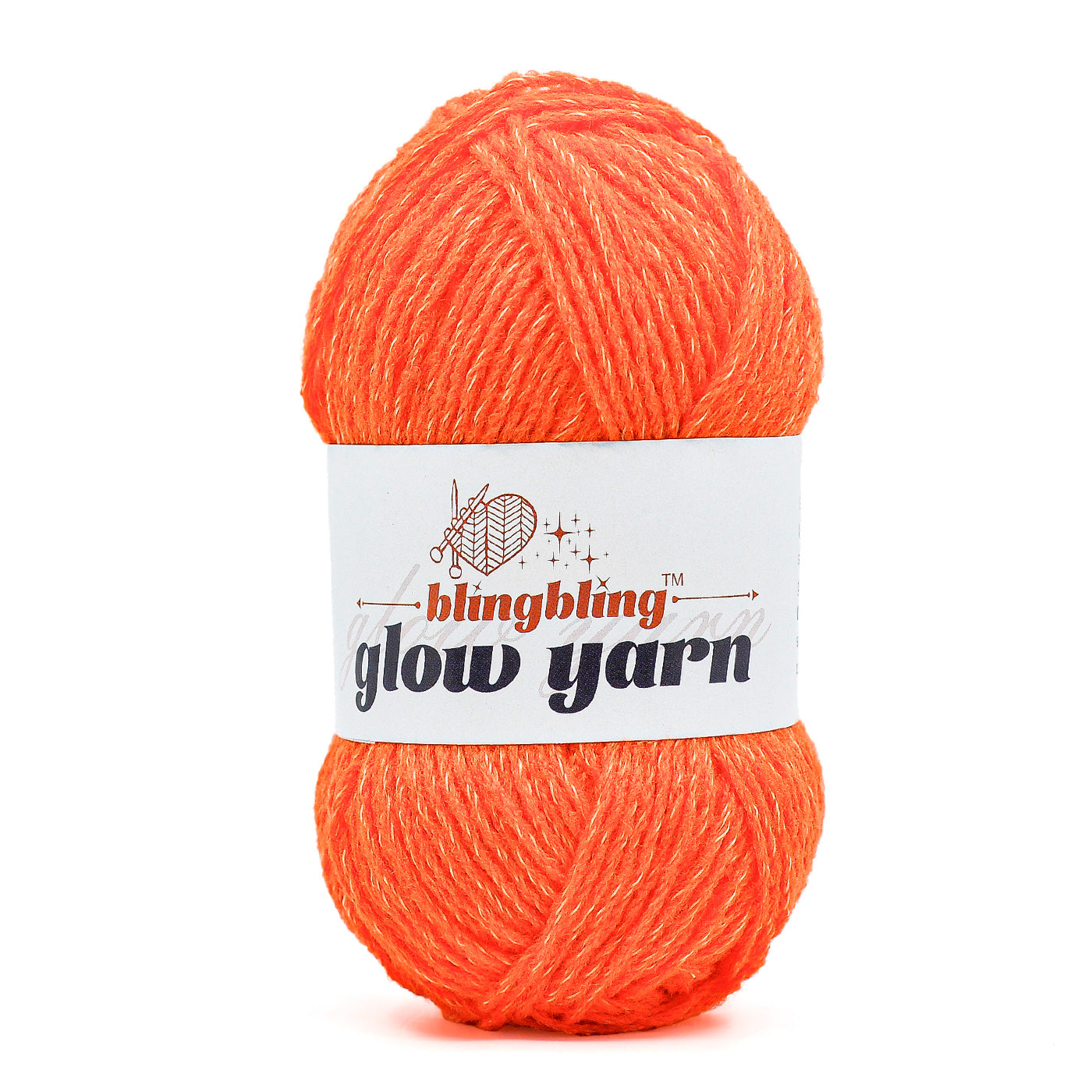 Glow-in-the-Dark Acrylic Yarn - Perfect for Crochet Projects(43 colors)