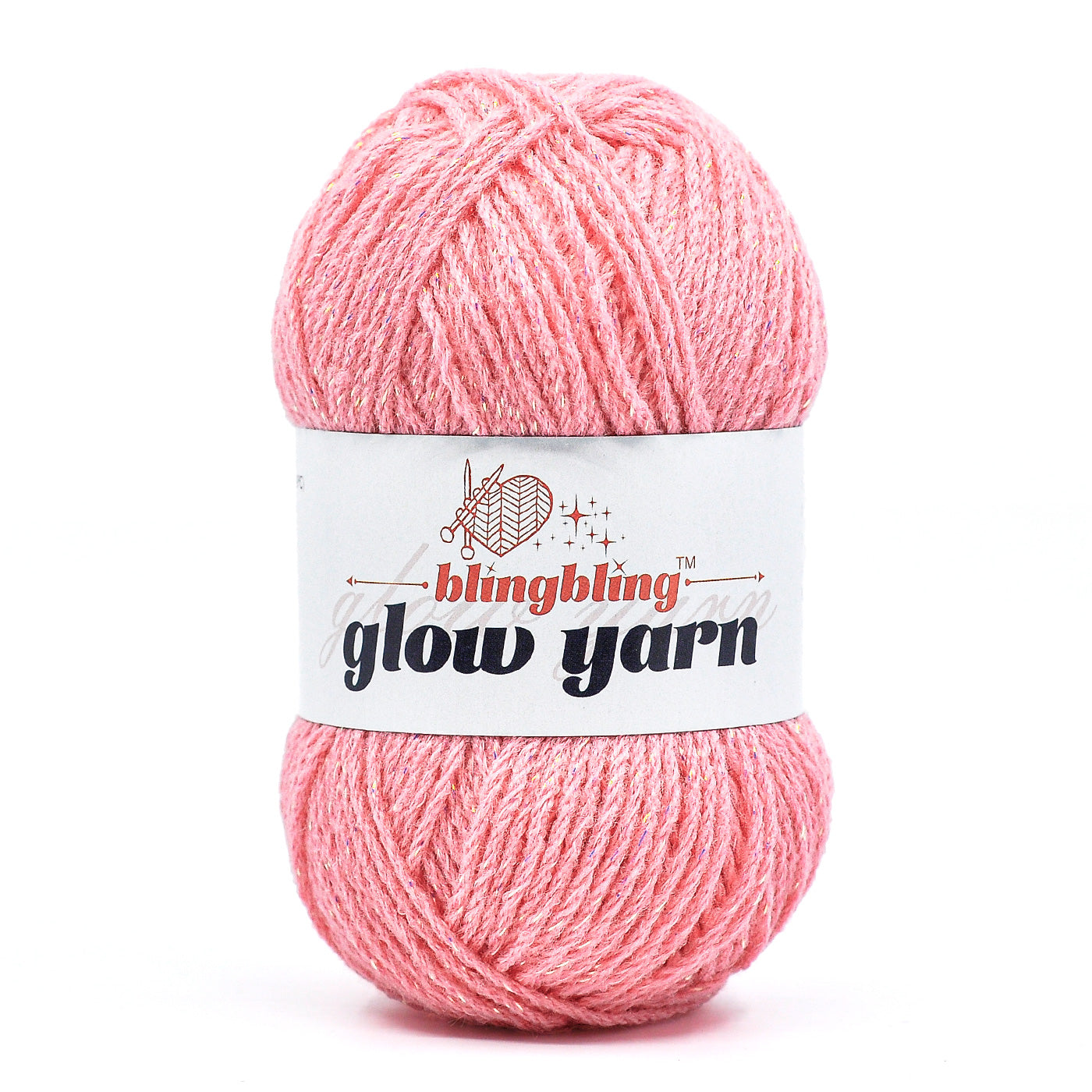 Glow-in-the-Dark Metallic Yarn - Premium Quality for Crochet & Knitting（40 Colors）