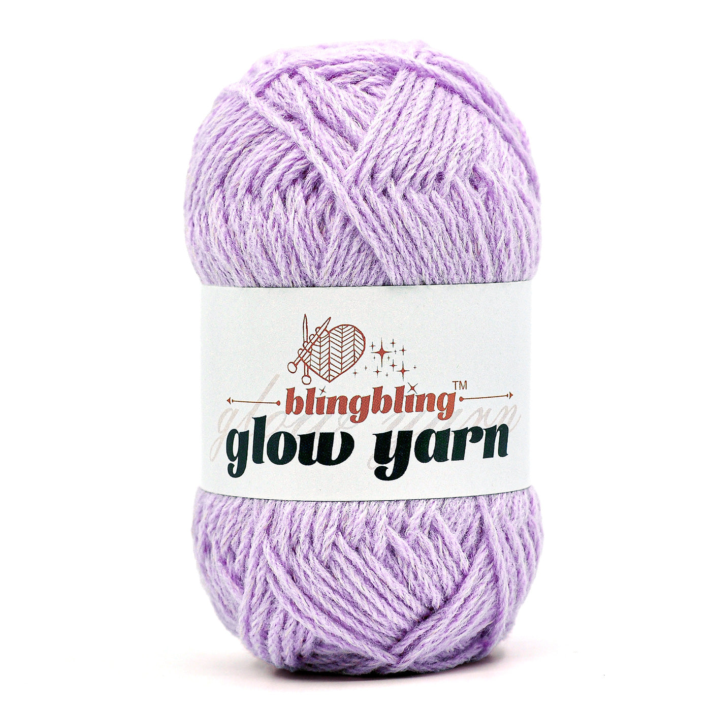 Glow-in-the-Dark Acrylic Yarn - Perfect for Crochet Projects(43 colors)