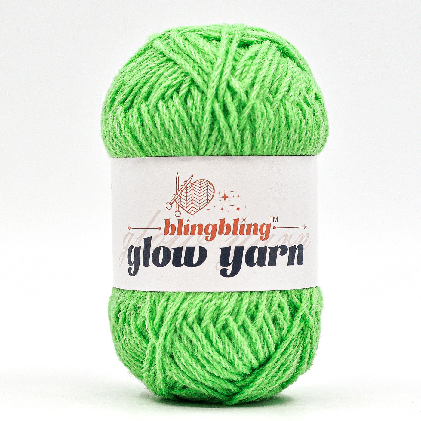 Glow-in-the-Dark Acrylic Yarn - Perfect for Crochet Projects(43 colors)