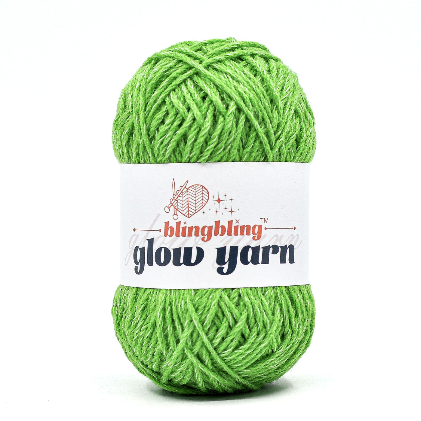 Glow-in-the-Dark Acrylic Yarn - Perfect for Crochet Projects(43 colors)