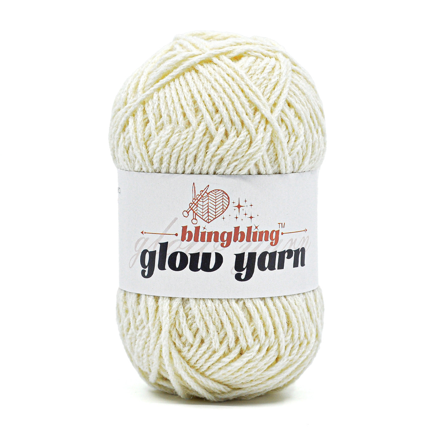 Glow-in-the-Dark Acrylic Yarn - Perfect for Crochet Projects(43 colors)