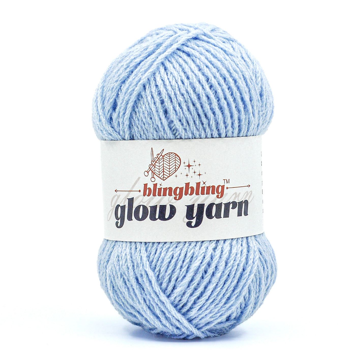 Glow-in-the-Dark Acrylic Yarn - Perfect for Crochet Projects(43 colors)