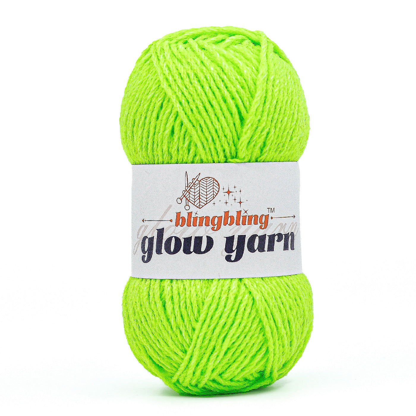 Glow-in-the-Dark Acrylic Yarn - Perfect for Crochet Projects(43 colors)