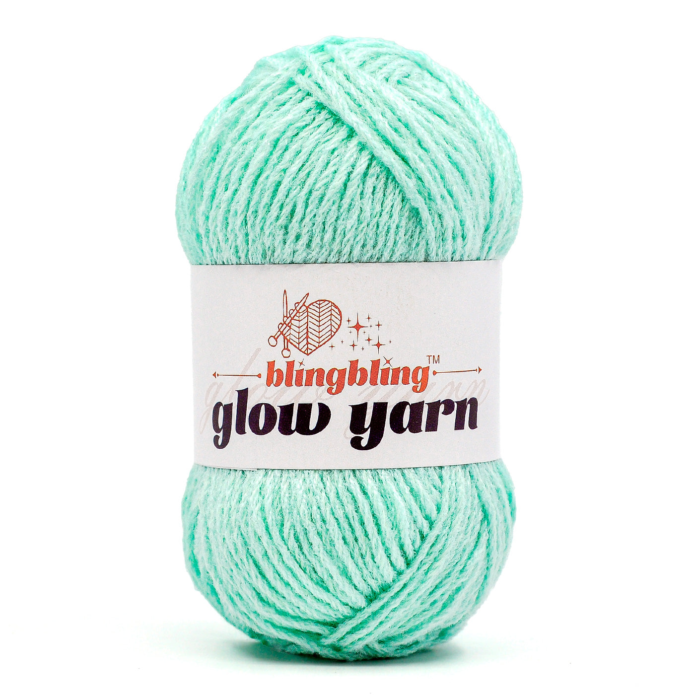 Glow-in-the-Dark Acrylic Yarn - Perfect for Crochet Projects(43 colors)