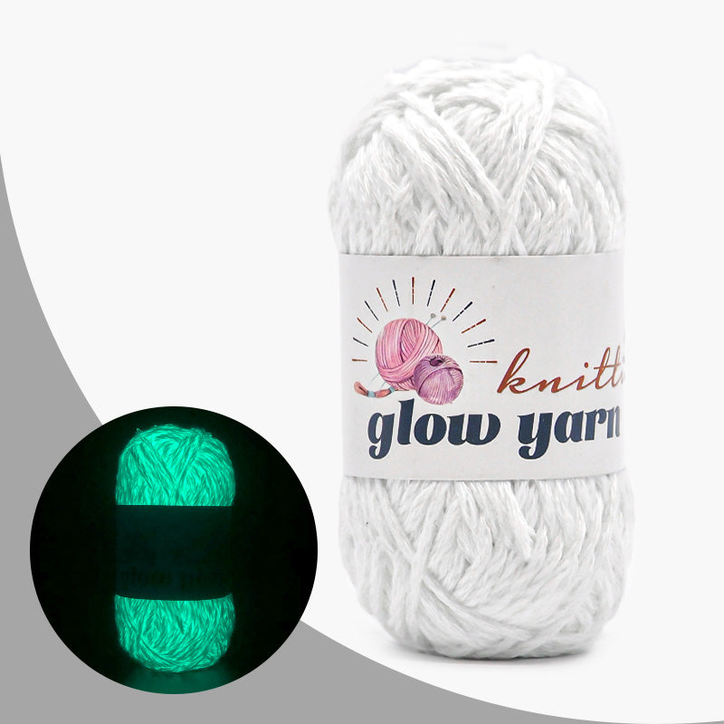 High Brightness Polyester Glow-in-the-Dark Yarn（13 color package)