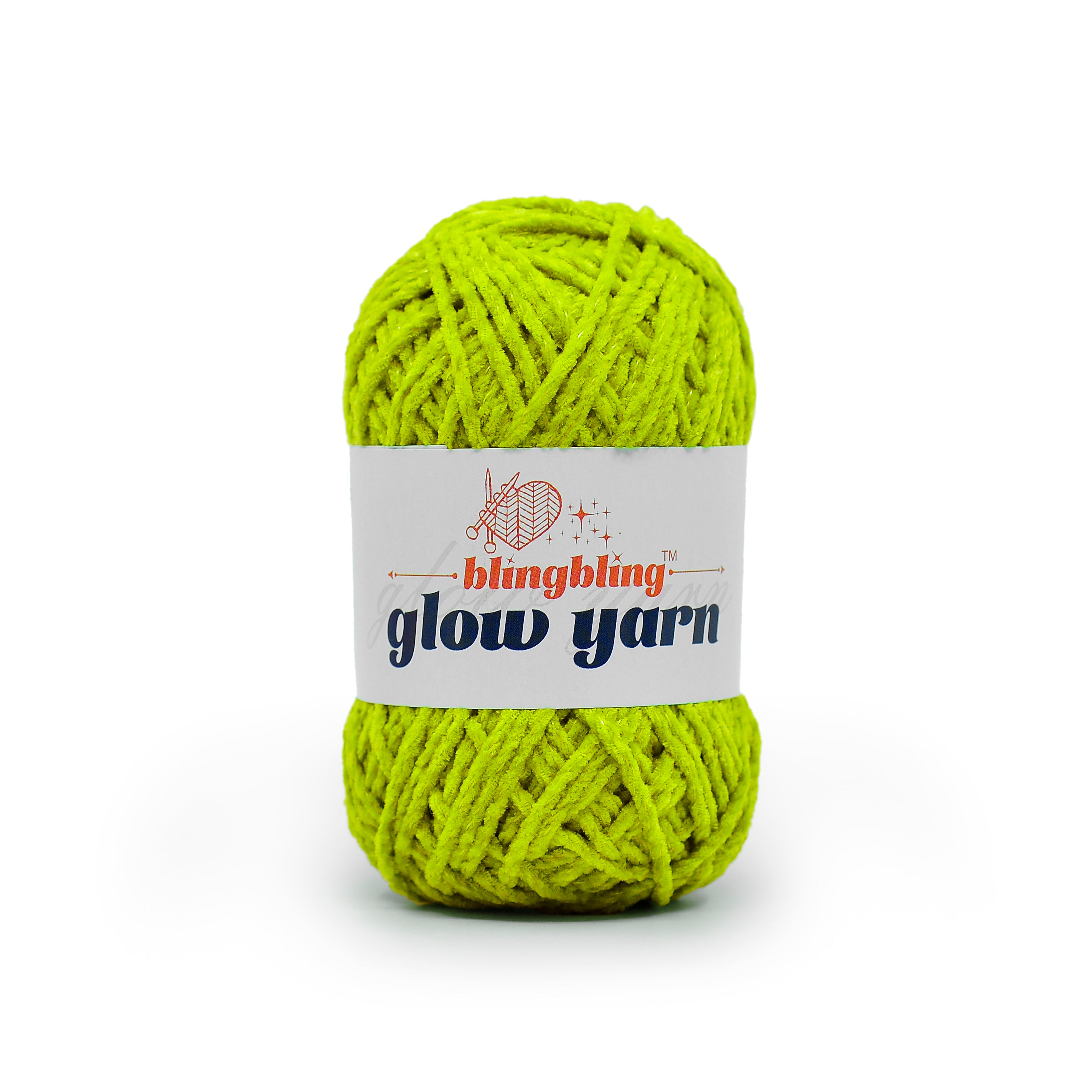 Premium Glow-in-the-Dark Chenille Yarn(41 colors)