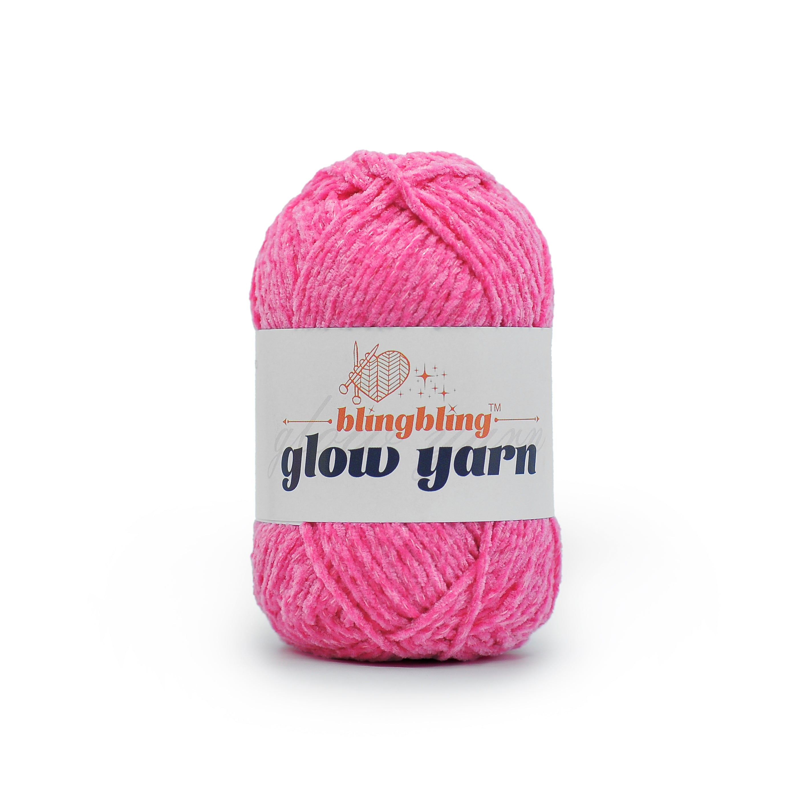 Premium Glow-in-the-Dark Chenille Yarn(41 colors)